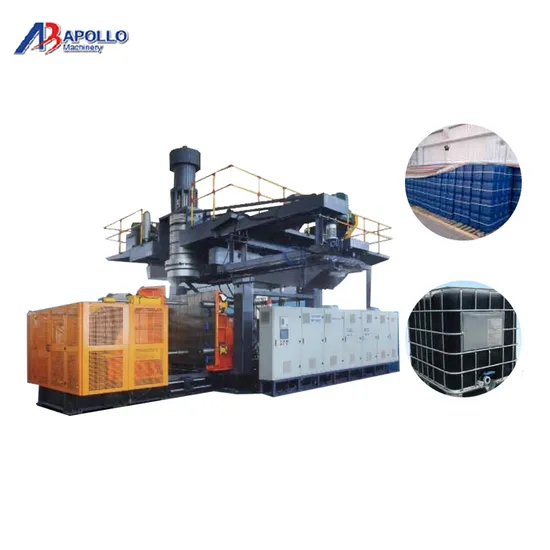 Large Drums Plastic Bottle Extrusion Blow Moulding Machine