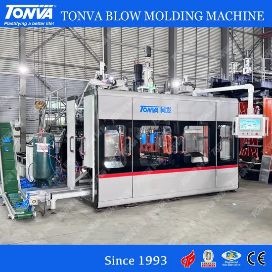 Tonva Plastic 2L Canola Oil PE Bottle Extrusion Blow Molding Machine