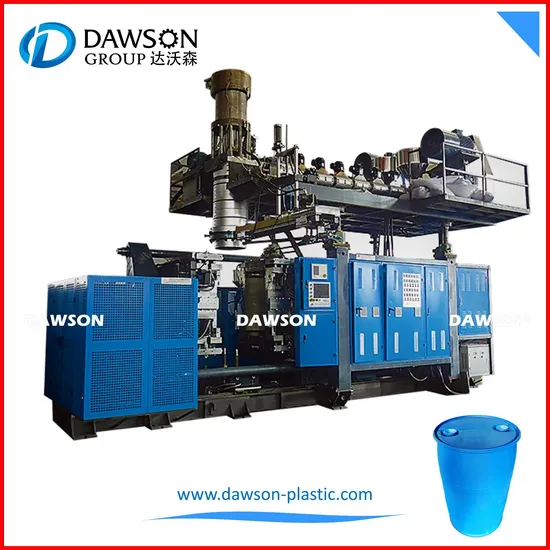 120L Drums Accumulation Plastic Blower Machinery with Servo Motor