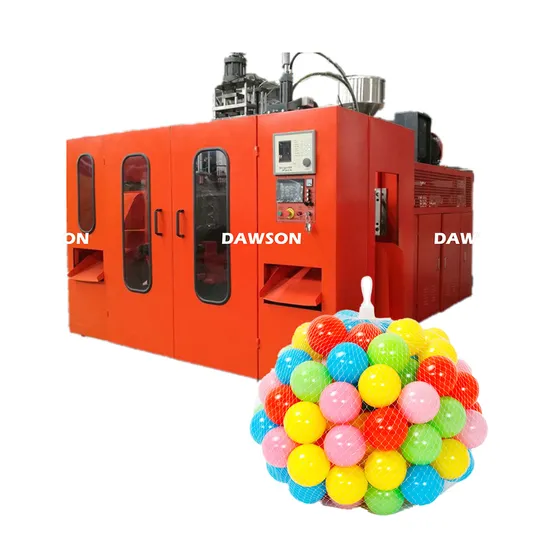 50mm 60mm 70mm 80mm Plastic Ball Blow Molding Machine Plastic Blowing Machine Ocean Balls PP LDPE Materials