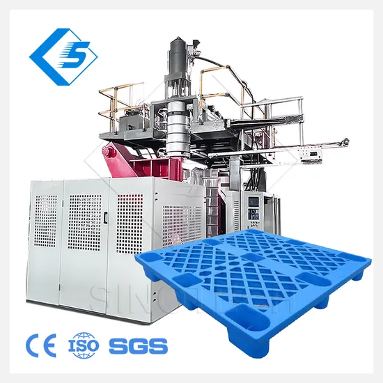 Customized CE Approved 550ton Servo Motor Energy Saving Plastic Pallet Making Machine Tray Extrusion Plastic Pallets Blow Moulding Machine