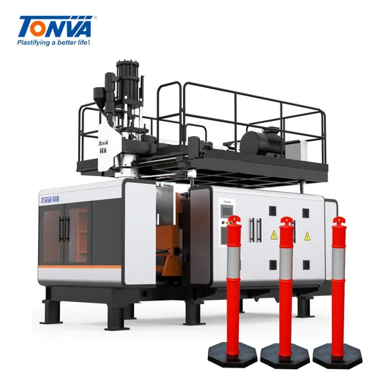 Plastic Traffic Warning Bollard Blow Molding Machine