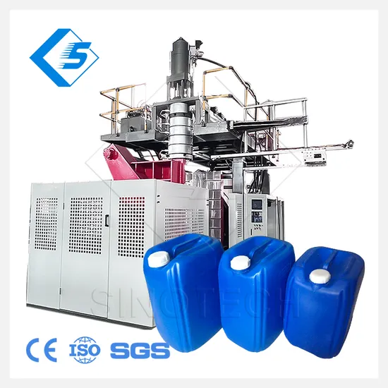 Sinotech Servo Plastic Pet Bottle Oil Water Drum Can Pure Mineral Beverage Blow Molding Moulding Making Blower Blowing Machine Price