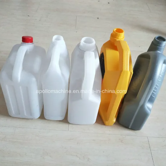 Different Shape Plastic Oil Bottle Blow Molding Making Machine