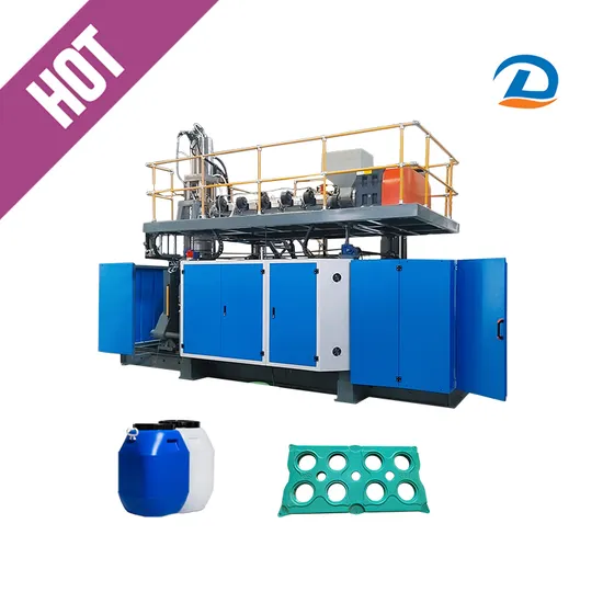Fully Automatic PP PE HDPE Plastic Bottle Jerrycan Extrusion Blow Molding Machine Plastic Barrel Blowing Moulding Machine