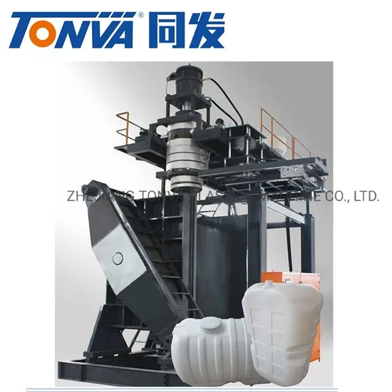 Large Water Tank Horizontal Three Layers Extrusion Blow Molding Machine Accumulate