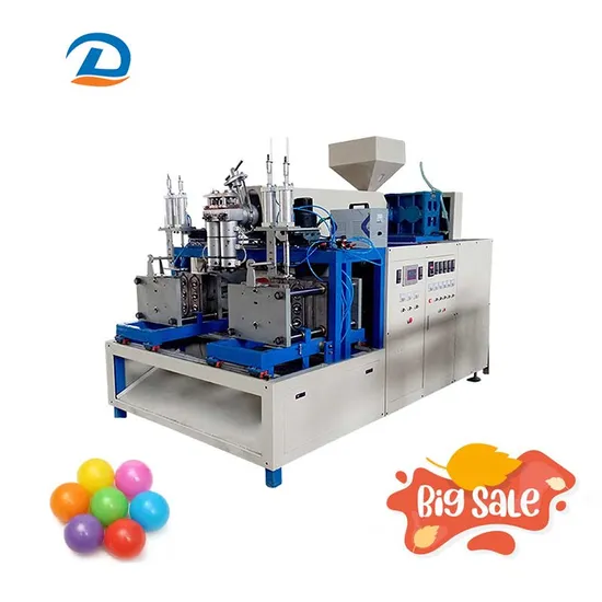 Plastic LDPE Children Toy Colourful Ocean Ball Extrusion Blowing Machine LDPE Sea Ball Extrusion Blow Molding Machine