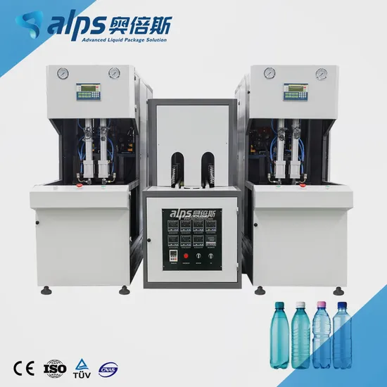 High Speed Manual Semi-Automatic Bottle Pet Plastic Blow Moulding Machine