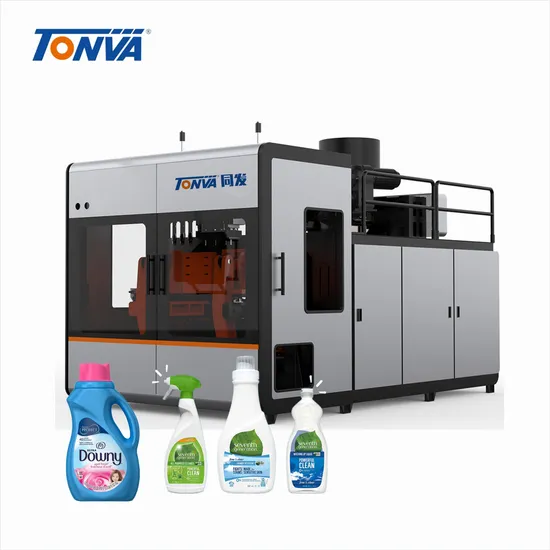 CE Approved Automatic Extrusion Plastic 2-Cavity 2L Fabric Conditioner Bottle Blowing Machine