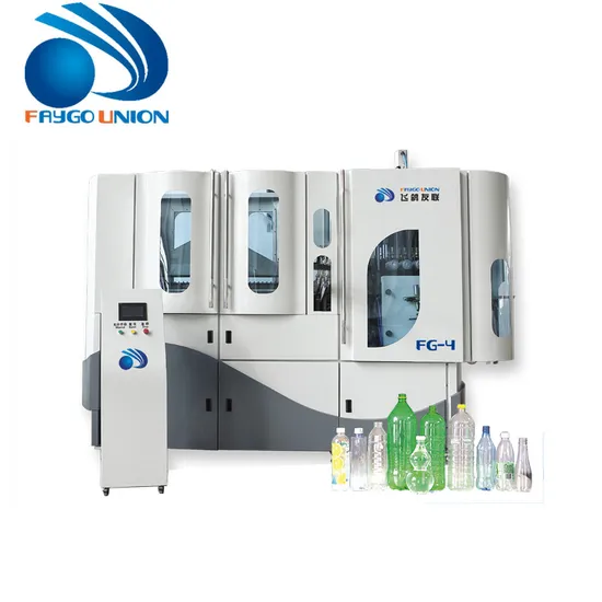 Fully Automatic 4/6/8 Cavity Pet Bottle Blowing Machine