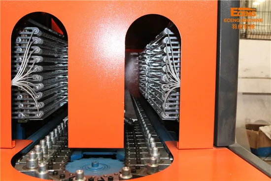 Semi Automatic 2 Cavity 4 Cavity Small Plastic Bottle Making Machine / Blowing Bottle Machine