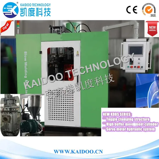 New 10L (Single station & Single head with two layer & Toggle clamping & servo motor & High buffer movement cylinder) Blow Molding Machine