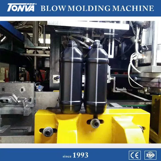 5 Liter Extrusion Blow Moulding Machine Making Small Plastic HDPE Motor Oil Bottle