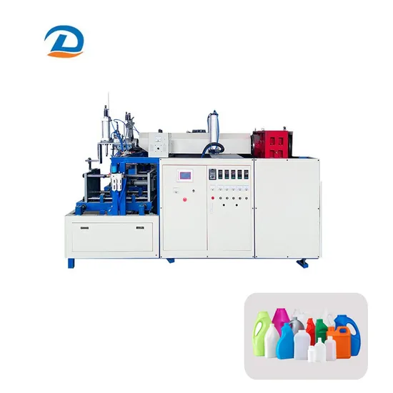 Plastic Container HDPE Bottle Making Machine 5L Oil Jerrycan Extrusion Blow Molding Machine