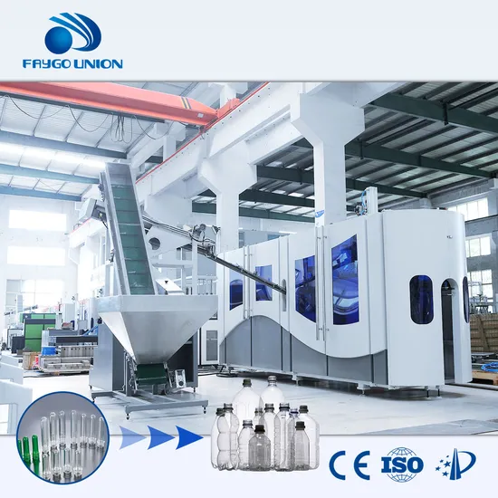 4 Cavities Automatic Plastic Extrusion Blow Molding Machine