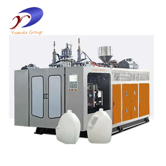Single Layer Plastic Extrusion Blow Molding Machine