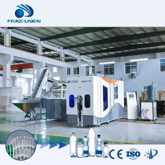 High Speed Stable Pet Bottle Blow Molding Machine with Servo Motor Controller