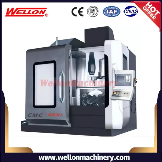 CMC650u High End 5 Axis CNC Vertical Machining Center with CE
