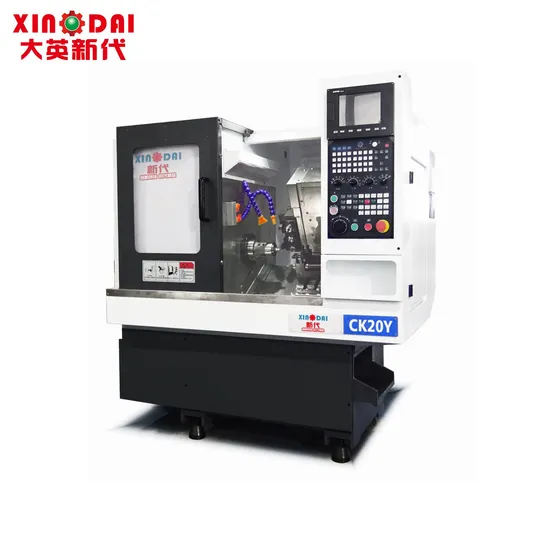 Overall Inclined Casting Bed Structure Small Cutter Machine Ck20y