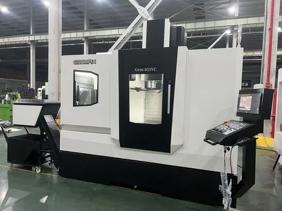 Vmc-855 Precision Work High-Accuracy Vertical Machining Center Fanuc Siemens Mitsubishi Controller