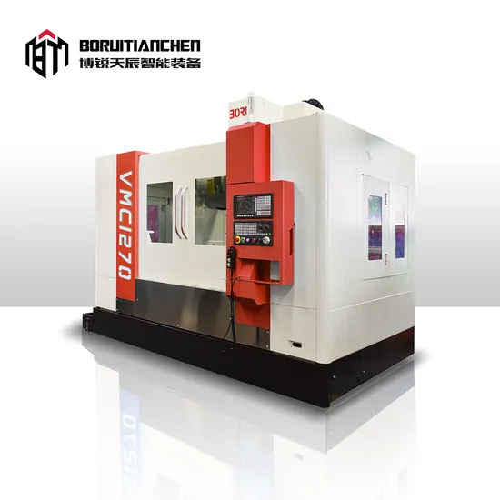 Vmc1270 Metal Milling Machine CNC Fanuc 4 Axis Vertical Machining Center