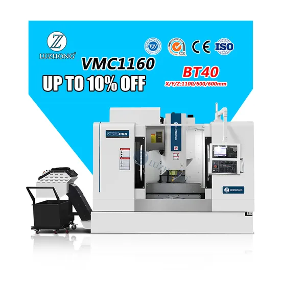 High Precision Automatic 4th axis Metal  Machine Center VMC1160 CNC Milling Machine