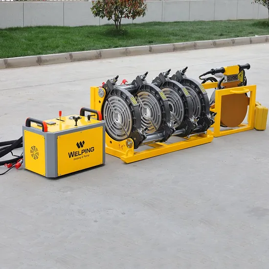 3-14 Inch PVDF HDPE PPR PP Jointing Heater Factory Price PE Thermofusion Butt Fusion Welder Gas Water Oil Pipeline