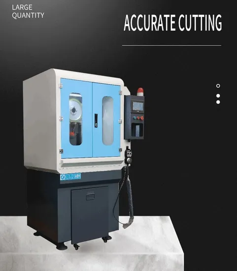 High-Efficiency CNC Diamond Wire Glass Cutting Machine for Lens Optical Manufacturing