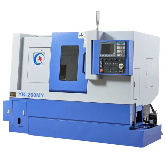 Yk-260my High Precision Fixed Head Inclined Bed CNC Milling Combination Machine Tool