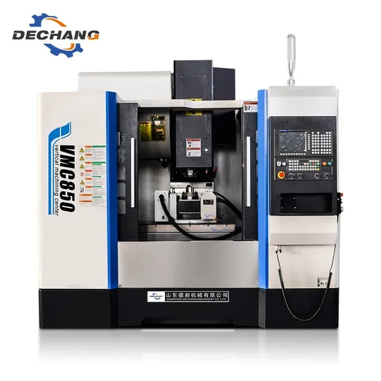 Hot Sale Vmc Fresadora Machine Tools Vmc850 Vertical Machining Center 3 4 5 Axis Metal CNC Milling Machine