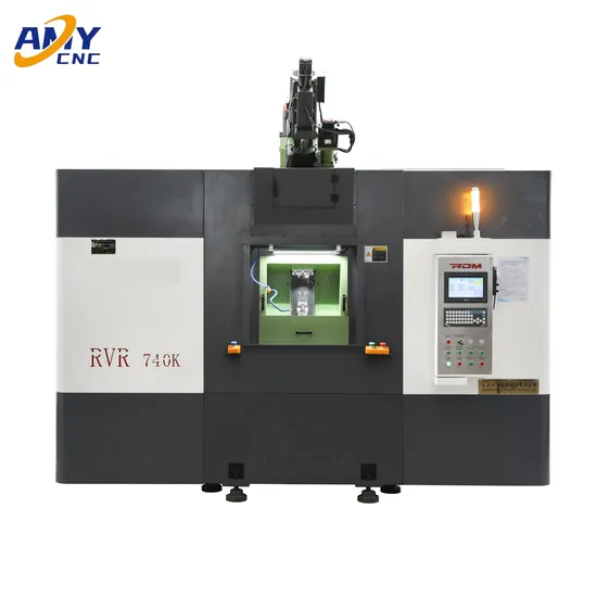 Automatic Rvr-740K High-Precision CNC Rotary Transfer Machine Slant Metal Lathe Tools for Brass Valve Production