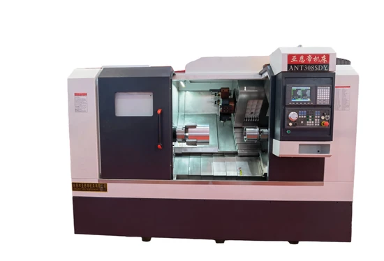 High Precision Dual Spindles Turning CNC Lathe Machine with Y-Axis Power Turret