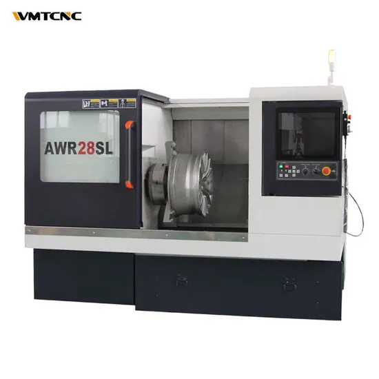 AWR28SL 4th Generation Alloy Wheel Cutting CNC Machine for Wheel Repair