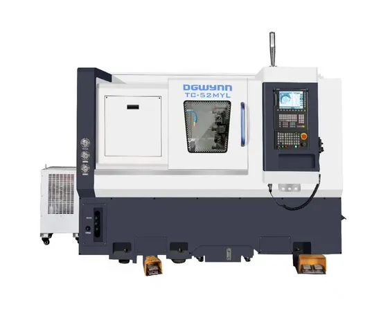 Tc-52 3 Axis Automatic Feed High Precision Productive Heavy Metal Cutting Vertical Turn-Mill Machine Center Turning Milling Lathe Machine
