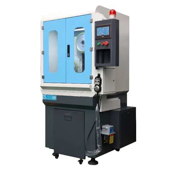 Industrial Endless CNC Diamond Wire Loop Saw Cutting Machine for K9 Corning Optical Glass Cutting