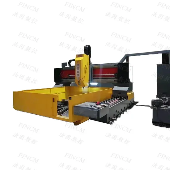 Deep Hole Drilling Machine FINCM CNC Boiler Heat Exchanger Tube Sheet Wind Power Flange CNC High-Speed Plate Drilling Machine