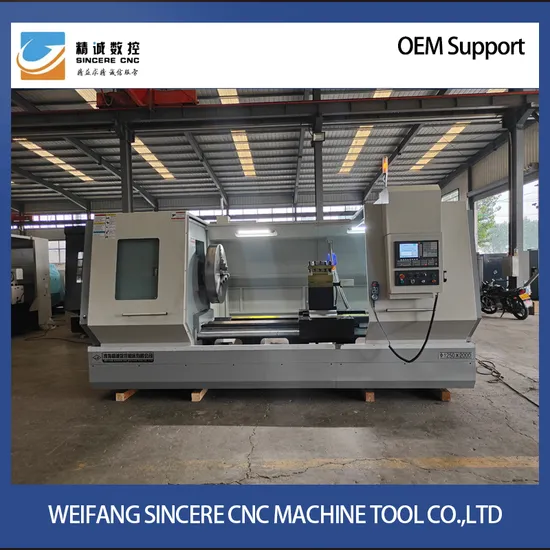 Ck61125 CNC Flat-Track Lathe Spindle Manual Gear Button Booster