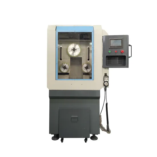 Industrial Endless CNC Diamond Wire Loop Saw for K9 Corning Optical Glass Cutting