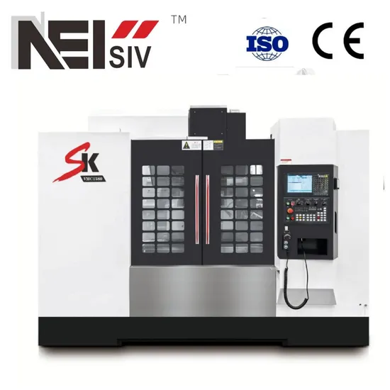 Newsiv Heavy Duty Vmc1580 Special Shape Metal Parts 8000rpm 3 Axis Small CNC Single Spindle Vertical CNC Milling Machine Metal Machining Center