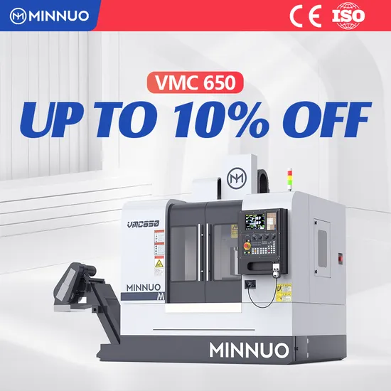 Environmentally Friendly Vmc650 Vmc Machining Made in China at Cheap Price Vertical CNC Milling Machine