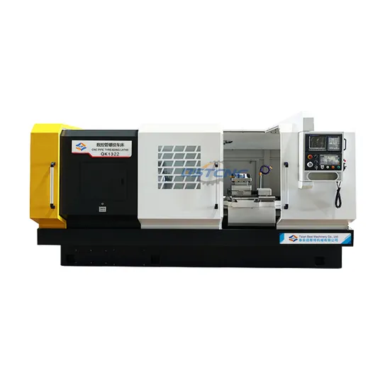 Qk1322 Automatic Big Bore Pipe Threading CNC Lathe Machine