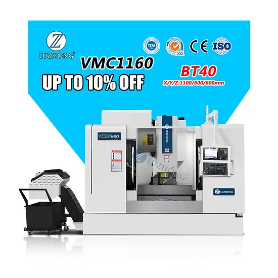 Vertical Metal High Precision  Automatic 5th axis VMC1160 CNC Milling Machine