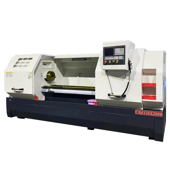Ck6150-2000 Flat Bed CNC Lathe Machine Tools Metal Cutting Milling Drilling Machine