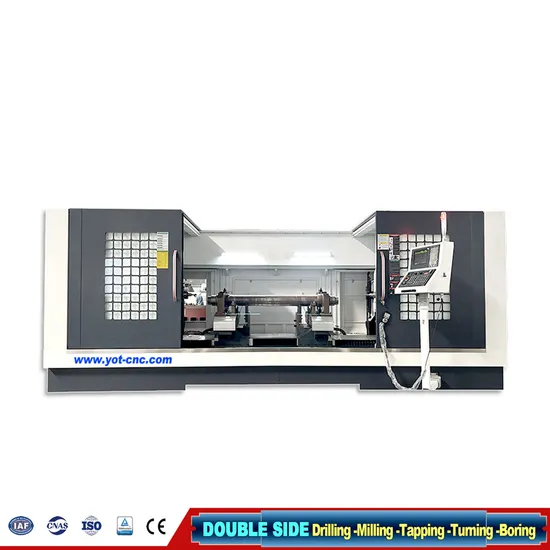 Horizontal CNC Machining Metal Milling Center with Dual Atc Double Sided Spindle