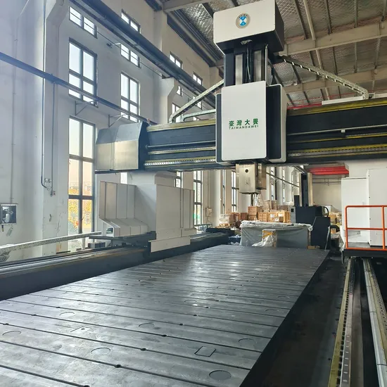 Taiwan Dawei Metal Working Machinery 18 Meters 5 Axis CNC Mill Machine Gantry Milling Machining Center Gmc-18062 Double Column Type