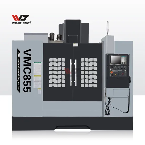 High Precision 3 Axis Vmc 855 CNC CNC Universal Machining Center 5 Axis Machining Services Aluminum CNC Vertical Milling Cutters Machine 4 Axis for Metal