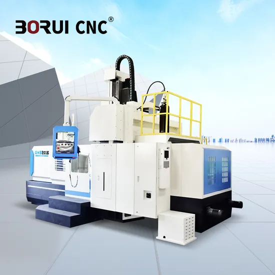 Gmb2016 Factory Price Low Cost Heavy Duty 3 Axis 4 Axis Vertical Gantry CNC Milling Machine