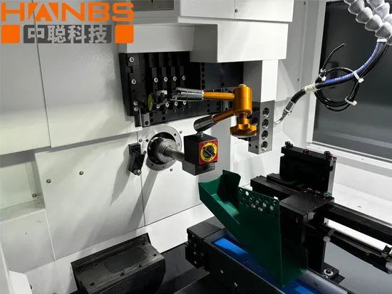 Precision Rigidity Fanuc CNC Lathe with Single Spindle HS-320