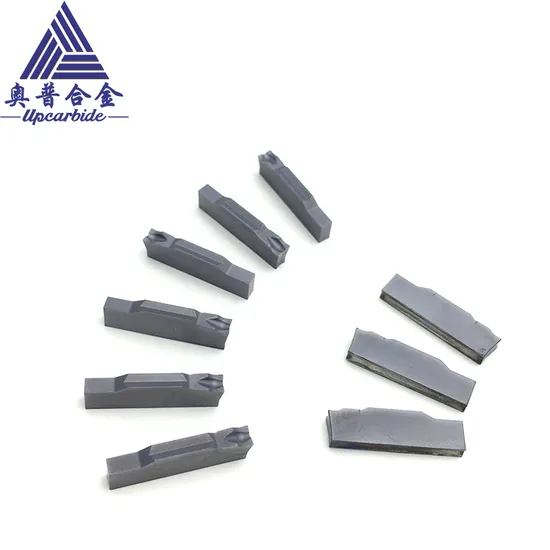 3mm Thick Cemented Carbide Inserts for Cutting Grooves with ISO Code Ybg302 Zpfs0302-Mg