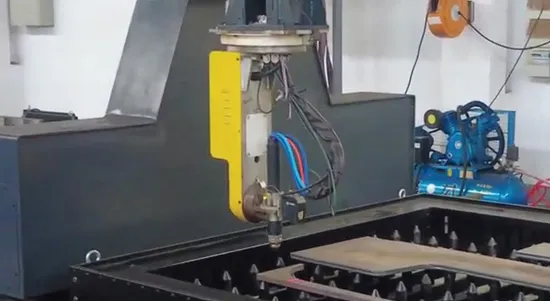CNC Parts Bevel Plasma Cutting Machine with 3D Vision